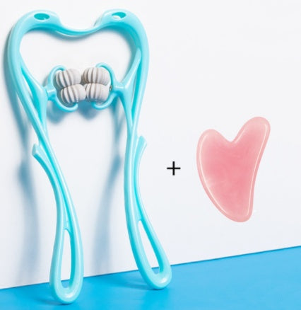 Multifunctional Manual Six-wheel Neck Massager Tool